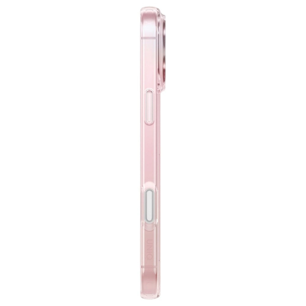 Capa MagSafe para Apple iPhone 17 Pro, UNIQ, Iridescia MagClick, Azul Pastel