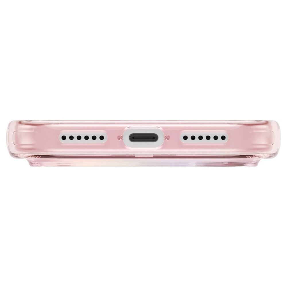 Capa MagSafe para Apple iPhone 17 Pro, UNIQ, Iridescia MagClick, Azul Pastel