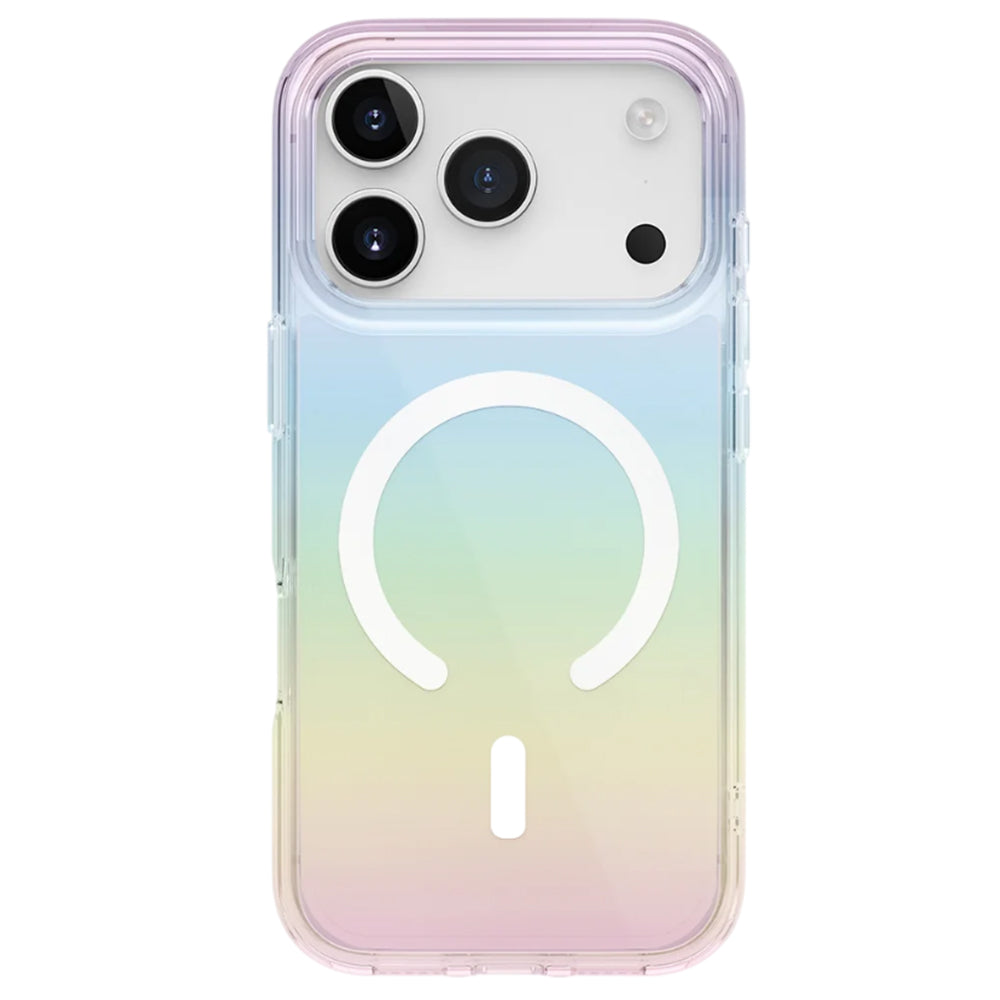 Capa MagSafe para Apple iPhone 17 Pro, UNIQ, Iridescia MagClick, Multicolor