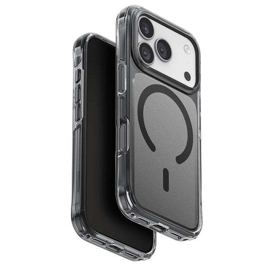 Capa MagSafe para Apple iPhone 17 Pro, UNIQ, LifePro Xtreme MagClick, Preta