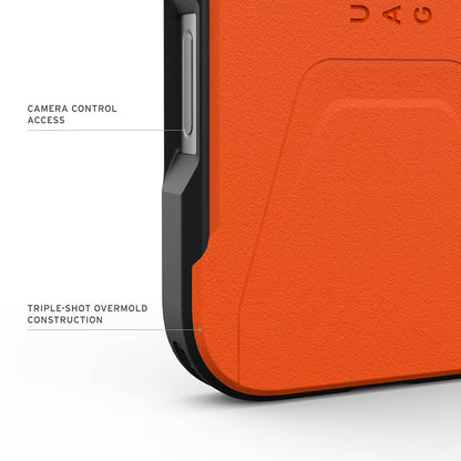 Capa MagSafe para Apple iPhone 17 Pro, Urban Armor Gear, Civilian, Laranja