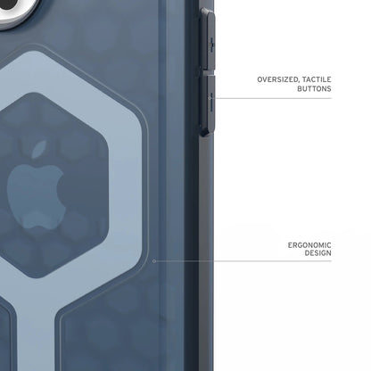 Capa MagSafe para Apple iPhone 17 Pro, Urban Armor Gear, Essential Armor, Azul