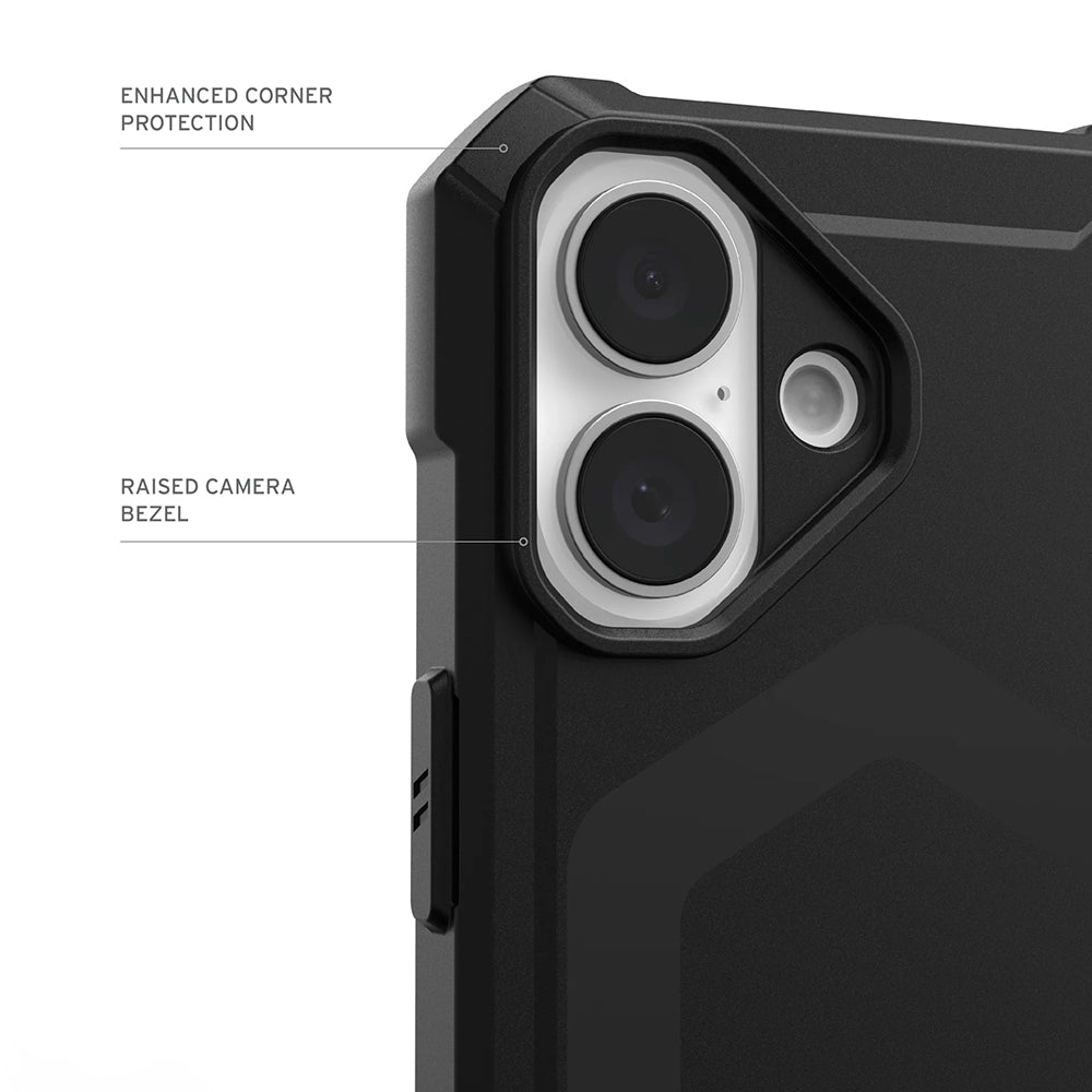 Capa MagSafe para Apple iPhone 17 Pro, Urban Armor Gear, Essential Armor, Preta