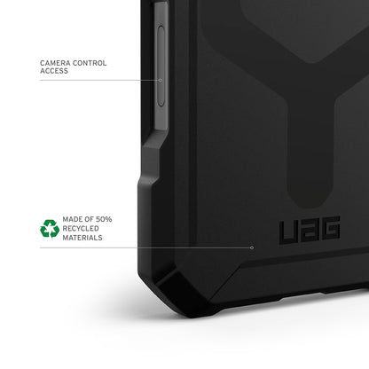 Capa MagSafe para Apple iPhone 17 Pro, Urban Armor Gear, Essential Armor, Preta