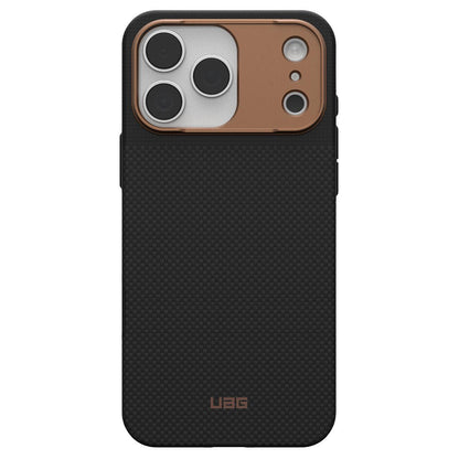 Capa MagSafe para Apple iPhone 17 Pro, Urban Armor Gear, Fibr Armr, Preto Bronze