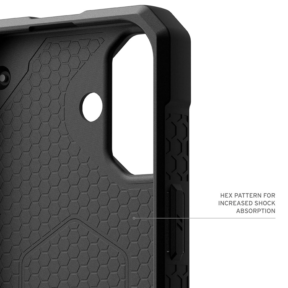 Capa MagSafe para Apple iPhone 17 Pro, Urban Armor Gear, Monarch Pro Carbon, Preta
