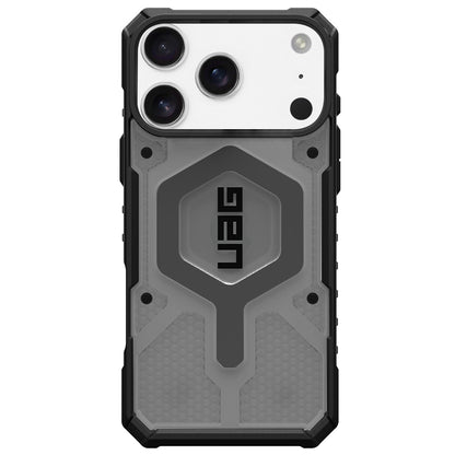 Capa MagSafe para Apple iPhone 17 Pro, Urban Armor Gear, Pathfinder Clear, Cinza