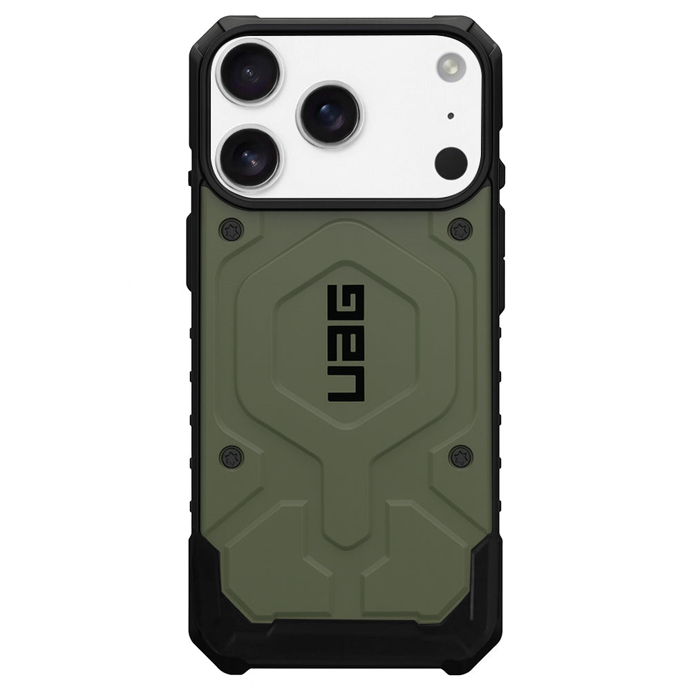 Capa MagSafe para Apple iPhone 17 Pro, Urban Armor Gear, Pathfinder, Verde