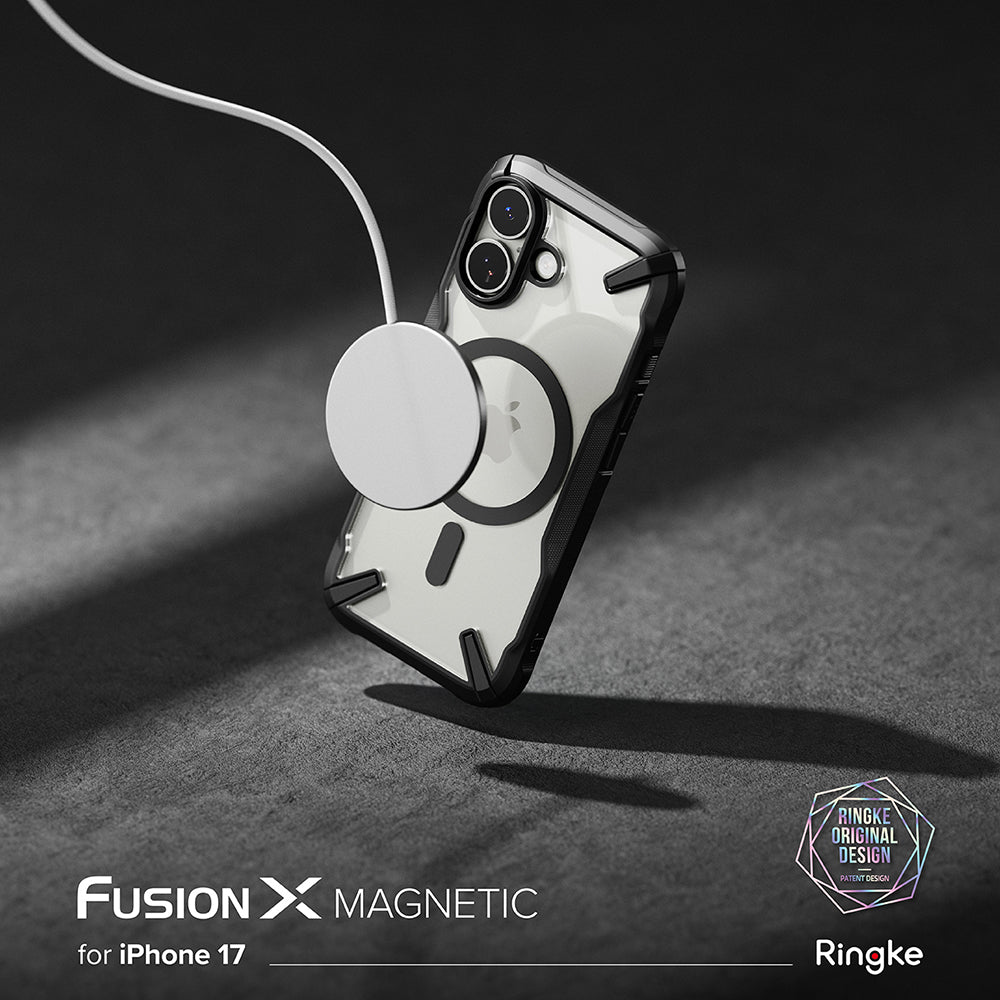 Capa MagSafe para Apple iPhone 17, Ringke, Fusion X, Preta