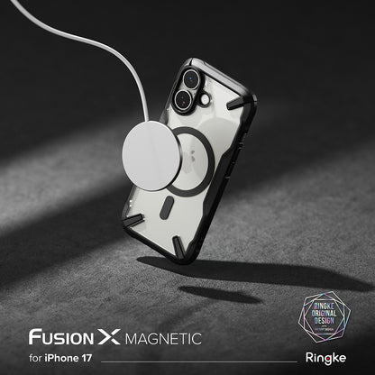 Capa MagSafe para Apple iPhone 17, Ringke, Fusion X, Preta