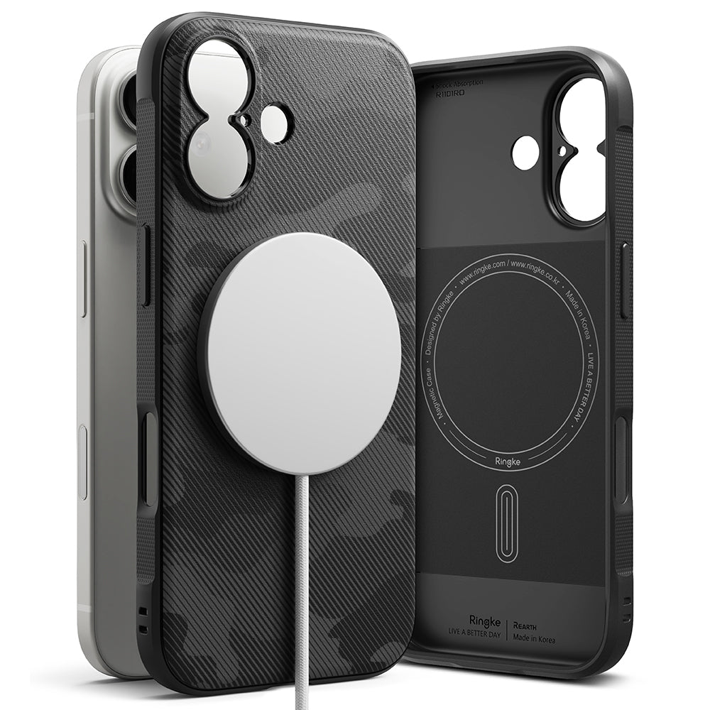 Capa MagSafe para Apple iPhone 17, Ringke, Onyx, Camuflagem