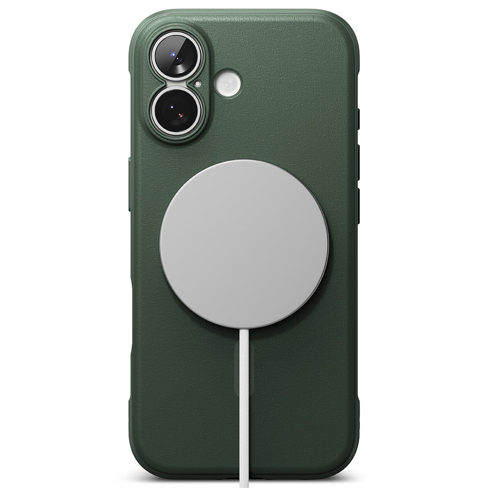 Capa MagSafe para Apple iPhone 17, Ringke, Ônix, Verde Escuro