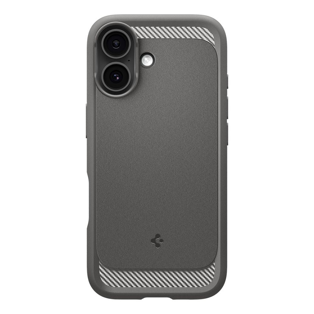 Capa MagSafe para Apple iPhone 17, Spigen, Rugged Armor, Cinzento