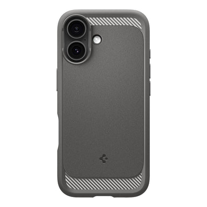 Capa MagSafe para Apple iPhone 17, Spigen, Rugged Armor, Cinzento