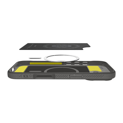 Capa MagSafe para Apple iPhone 17, Spigen, Rugged Armor, Cinzento