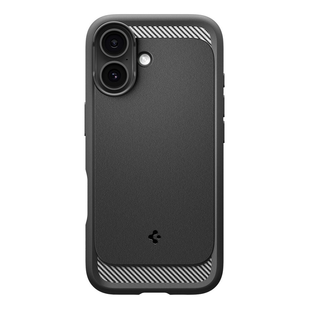 Capa MagSafe para Apple iPhone 17, Spigen, Rugged Armor, Preta Fosca