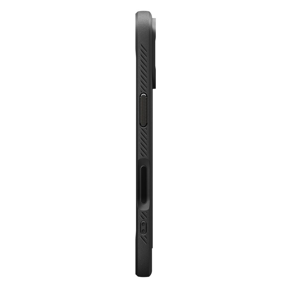Capa MagSafe para Apple iPhone 17, Spigen, Rugged Armor, Preta Fosca