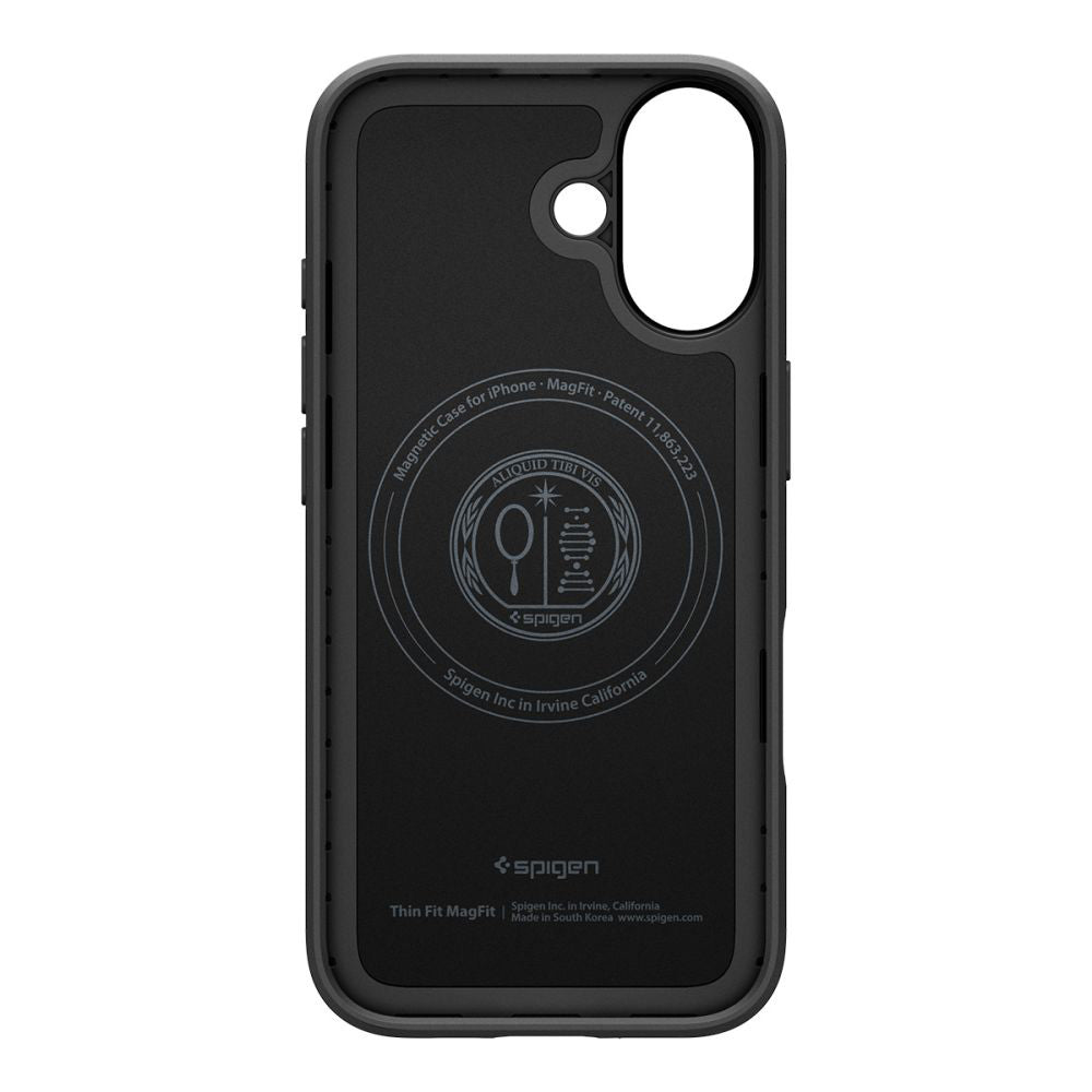 Capa MagSafe para Apple iPhone 17, Spigen, Thin Fit, Preta