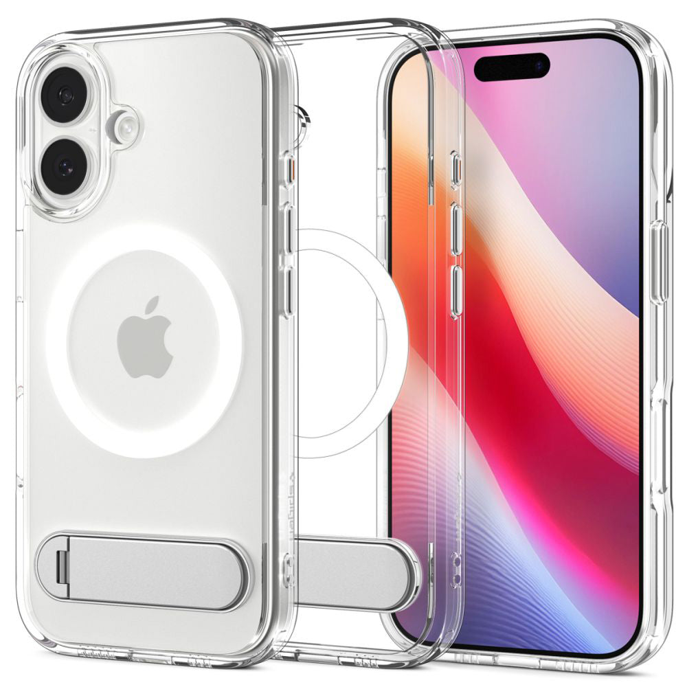Capa MagSafe para Apple iPhone 17, Spigen, Ultra Hybrid S, Transparente