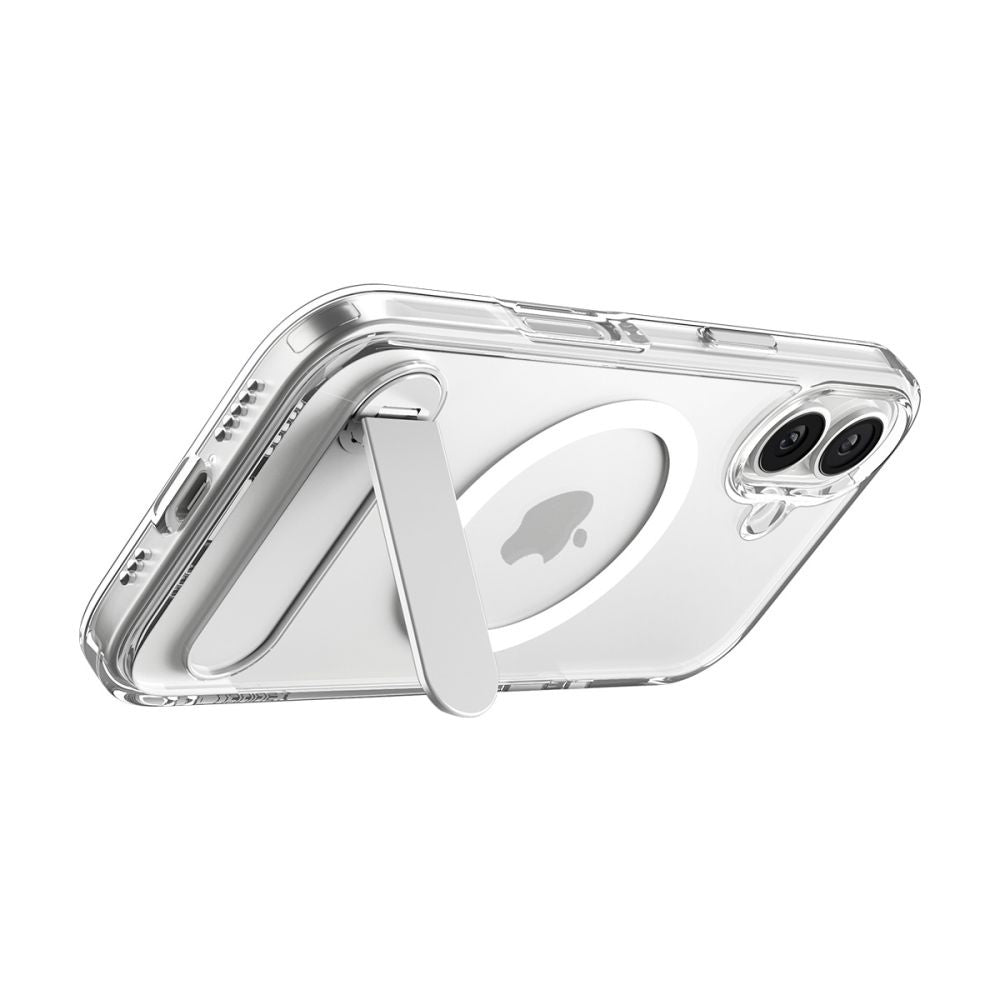 Capa MagSafe para Apple iPhone 17, Spigen, Ultra Hybrid S, Transparente