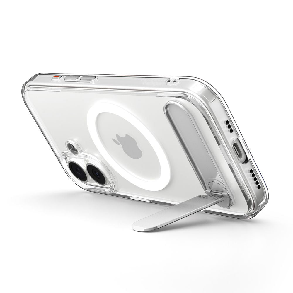 Capa MagSafe para Apple iPhone 17, Spigen, Ultra Hybrid S, Transparente