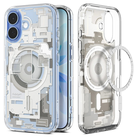 Capa MagSafe para Apple iPhone 17, Spigen, Ultra Hybrid Zero One, Bege