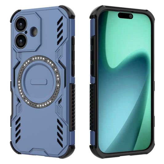 Capa MagSafe para Apple iPhone 17, Techsuit, ArmorMag, Azul
