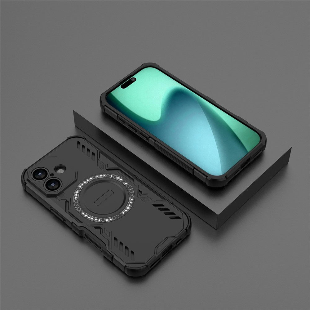 Capa MagSafe para Apple iPhone 17, Techsuit, ArmorMag, Preta