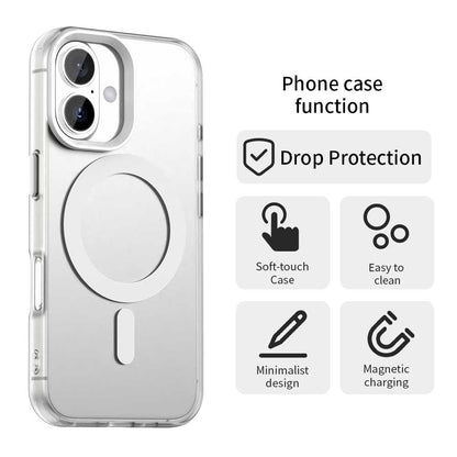 Capa MagSafe para Apple iPhone 17, Techsuit, CandyCase, Branca