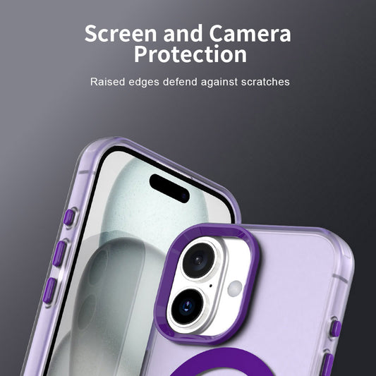 Capa MagSafe para Apple iPhone 17, Techsuit, CandyCase, Roxo