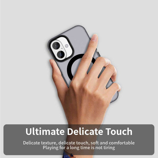 Capa MagSafe para Apple iPhone 17, Techsuit, CandyCase, Preta
