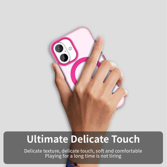 Capa MagSafe para Apple iPhone 17, Techsuit, CandyCase, Rosa