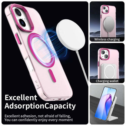 Capa MagSafe para Apple iPhone 17, Techsuit, CandyCase, Rosa