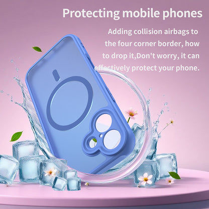 Capa MagSafe para Apple iPhone 17, Techsuit, HaloFrost II, Azul