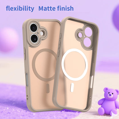 Capa MagSafe para Apple iPhone 17, Techsuit, HaloFrost II, Dourada