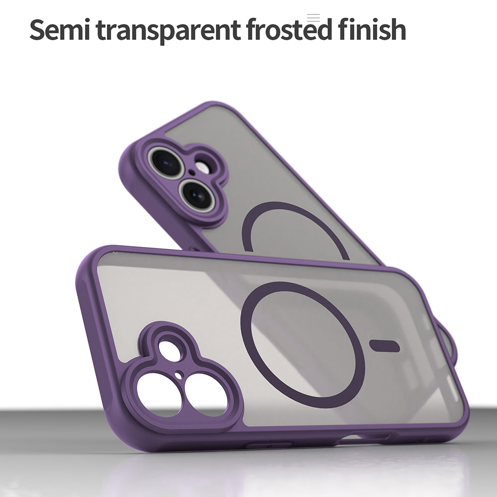 Capa MagSafe para Apple iPhone 17, Techsuit, HaloFrost II, Roxo