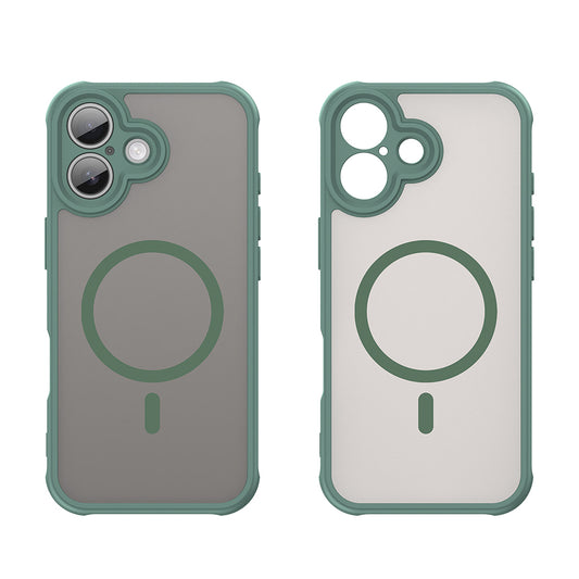 Capa MagSafe para Apple iPhone 17, Techsuit, HaloFrost II, Verde