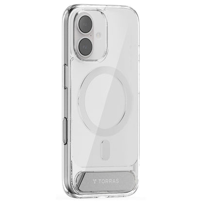 Capa MagSafe para Apple iPhone 17, Torras, Pstand, Transparente