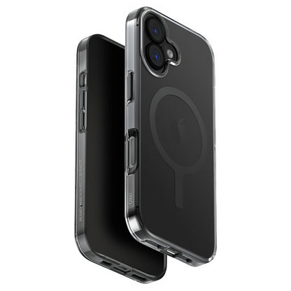 MagSafe Case for Apple iPhone 17, UNIQ, Clario MagClick, Smoke