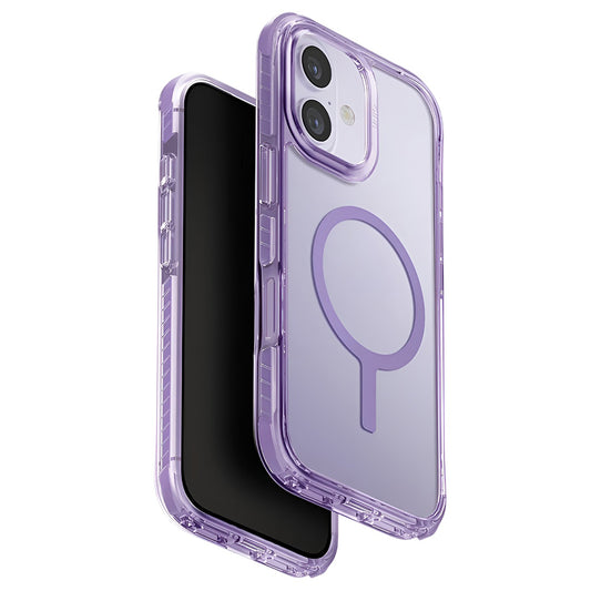 Capa MagSafe para Apple iPhone 17, UNIQ, Combat MagClick, Roxo
