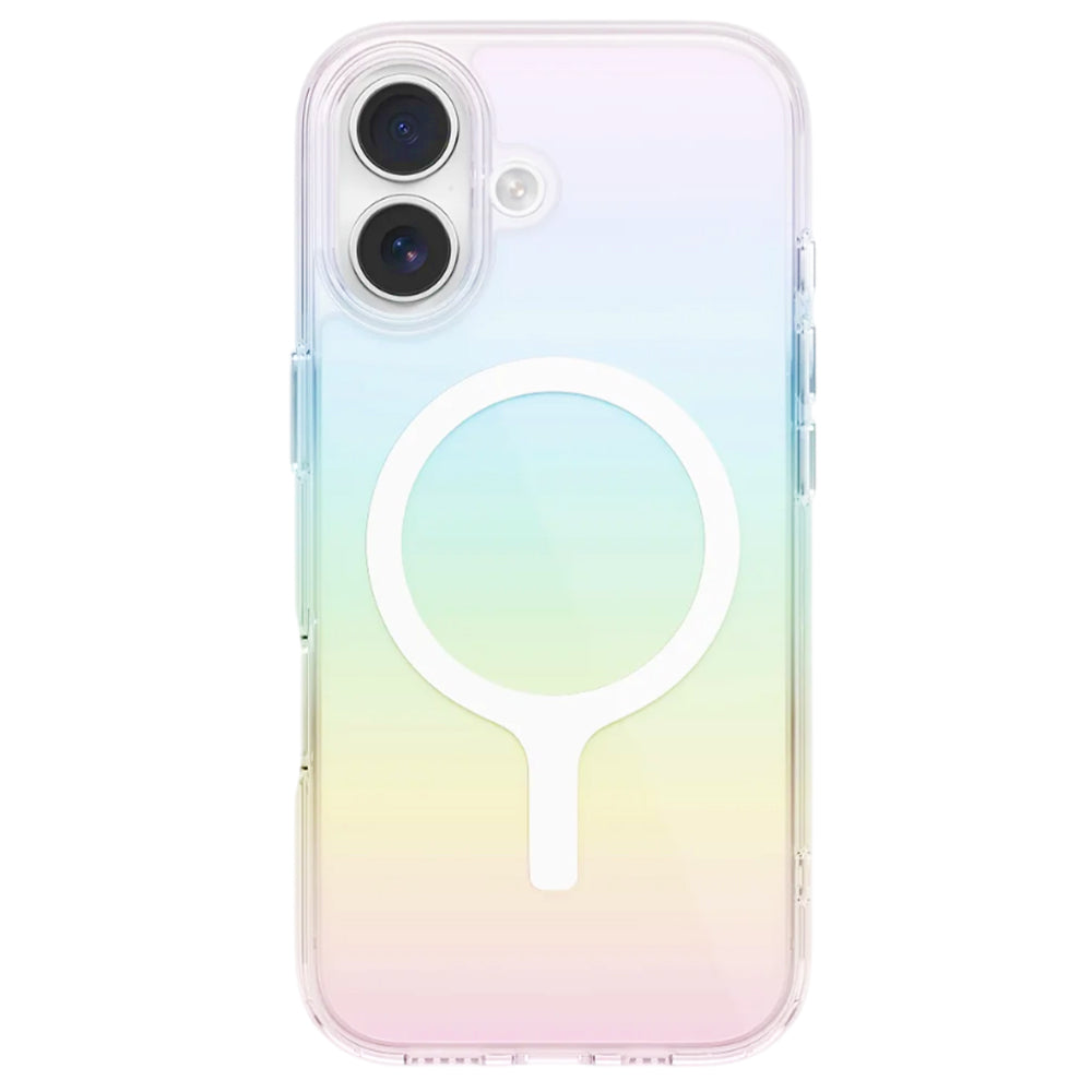 Capa MagSafe para Apple iPhone 17, UNIQ, Iridescia MagClick, Multicolor