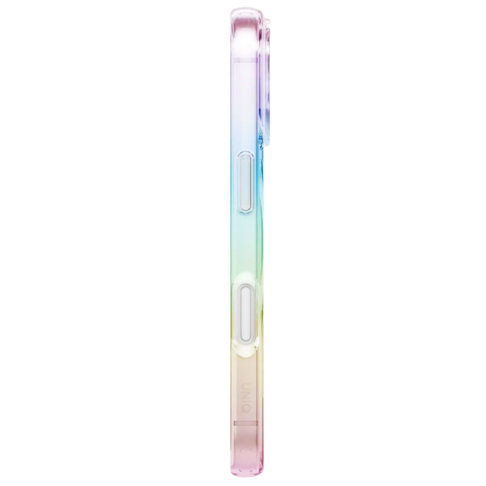 Capa MagSafe para Apple iPhone 17, UNIQ, Iridescia MagClick, Multicolor