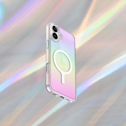 Capa MagSafe para Apple iPhone 17, UNIQ, Iridescia MagClick, Multicolor