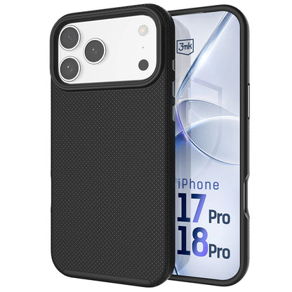 Capa MagSafe para Apple iPhone 18 Pro / 17 Pro, 3MK, Fortis, Preta