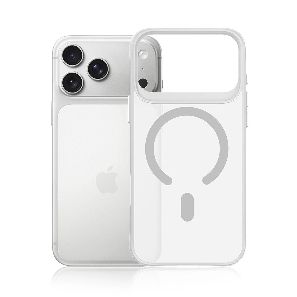 Capa MagSafe para Apple iPhone 18 Pro / 17 Pro, 3MK, Smoke MagCase, Branca