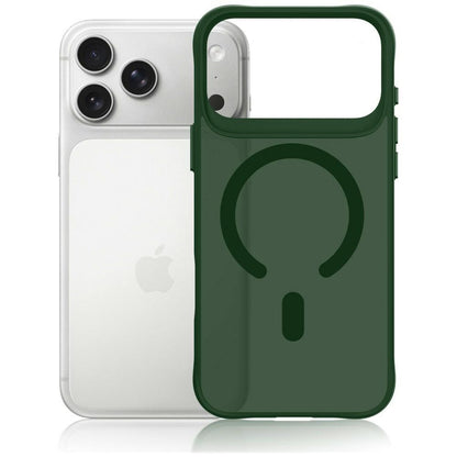 Capa MagSafe para Apple iPhone 18 Pro / 17 Pro, 3MK, Smoke MagCase, Verde