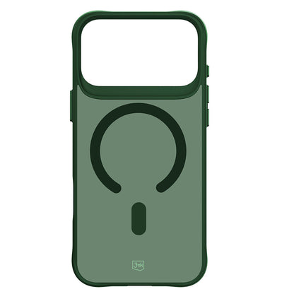 Capa MagSafe para Apple iPhone 18 Pro / 17 Pro, 3MK, Smoke MagCase, Verde