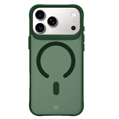 Capa MagSafe para Apple iPhone 18 Pro / 17 Pro, 3MK, Smoke MagCase, Verde
