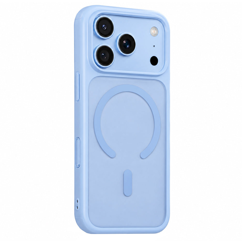Capa MagSafe para Apple iPhone 18 Pro / 17 Pro, Blueo, APE Anti-Drop, Azul