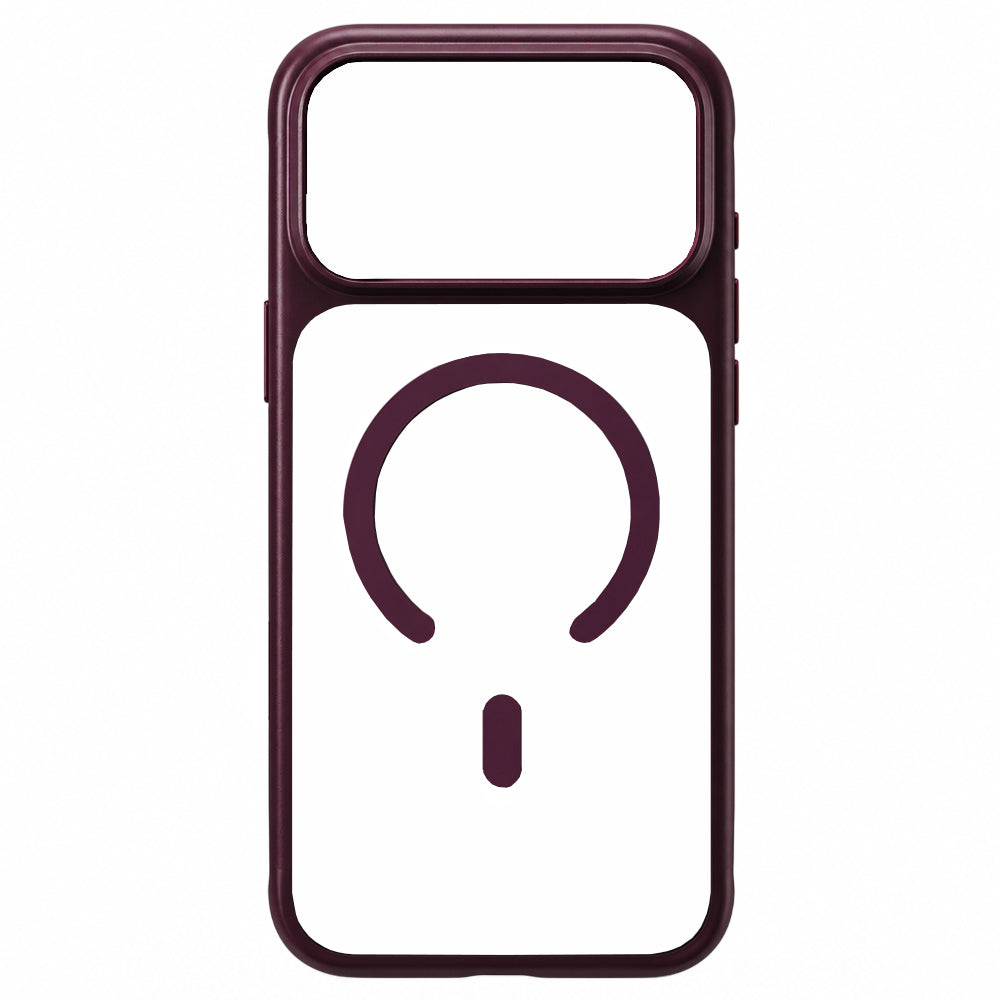 Capa MagSafe para Apple iPhone 18 Pro / 17 Pro, Blueo, APE Anti-Drop, cor de vinho